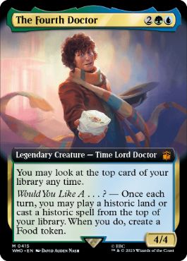 【ENG】【Foil】■拡張アート■《４代目ドクター/The Fourth Doctor》[WHO]