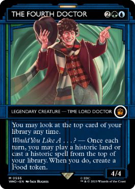 【ENG】【Foil】■ショーケース■《４代目ドクター/The Fourth Doctor》[WHO]