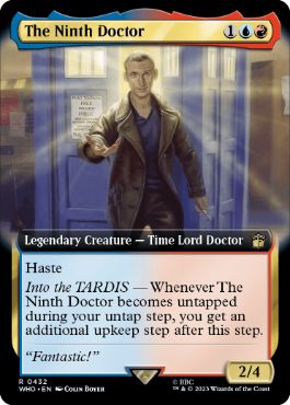 【ENG】【Foil】■拡張アート■《９代目ドクター/The Ninth Doctor》[WHO]