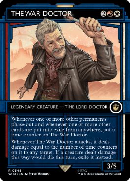 【ENG】【Foil】■ショーケース■《ウォードクター/The War Doctor》[WHO]