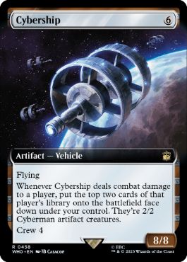【ENG】【Foil】■拡張アート■《サイバーシップ/Cybership》[WHO]
