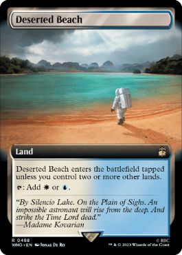 【ENG】【Foil】■拡張アート■《さびれた浜/Deserted Beach》[WHO]