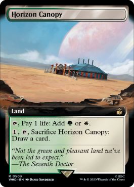 【ENG】【Foil】■拡張アート■《地平線の梢/Horizon Canopy》[WHO]