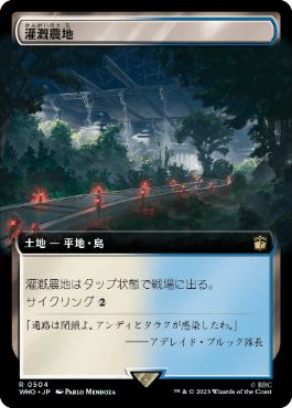 【JPN】【Foil】■拡張アート■《灌漑農地/Irrigated Farmland》[WHO]
