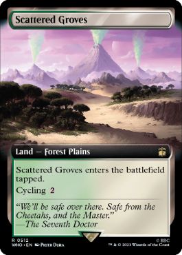 【ENG】【Foil】■拡張アート■《まばらな木立ち/Scattered Groves》[WHO]