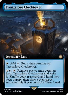 【ENG】【Foil】■拡張アート■《トレンザロアの時計塔/Trenzalore Clocktower》[WHO]