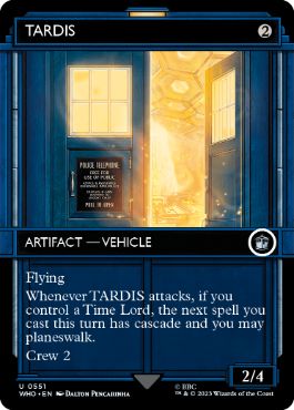 【ENG】【Foil】■ショーケース■《ターディス/TARDIS》[WHO]