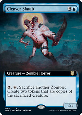 【ENG】■拡張アート■《大鉈のスカーブ/Cleaver Skaab》[MIC]