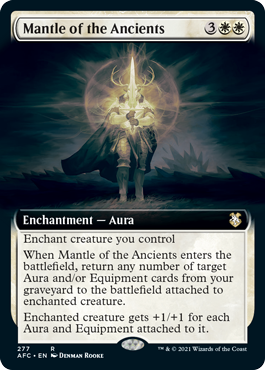 【ENG】■拡張アート■《古き者のまとい身/Mantle of the Ancients》[AFC]