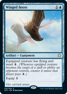 【ENG】《ウィングド・ブーツ/Winged Boots》[AFC]