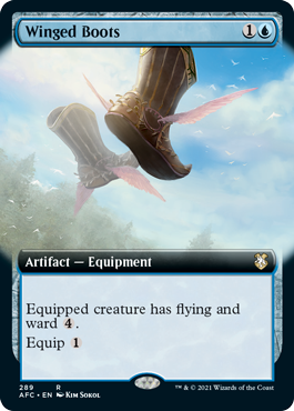 【ENG】■拡張アート■《ウィングド・ブーツ/Winged Boots》[AFC]