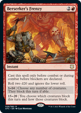 【ENG】《狂戦士の激情/Berserker's Frenzy》[AFC]