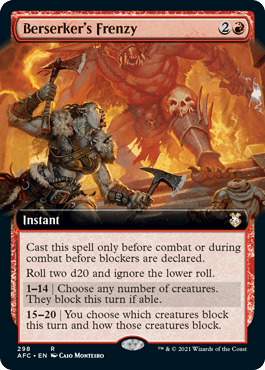 【ENG】■拡張アート■《狂戦士の激情/Berserker's Frenzy》[AFC]