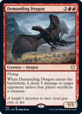 【ENG】《厄介なドラゴン/Demanding Dragon》[AFC]
