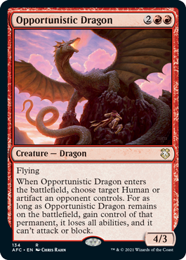 【ENG】《日和見ドラゴン/Opportunistic Dragon》[AFC]