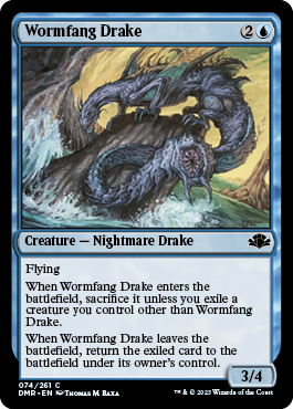 【ENG】《寄生牙のドレイク/Wormfang Drake》[DMR]