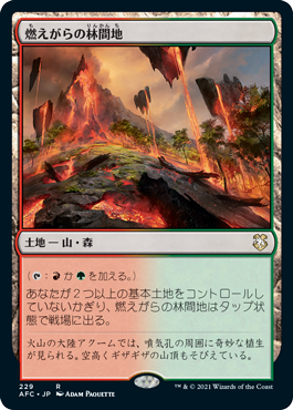 【JPN】《燃えがらの林間地/Cinder Glade》[AFC]
