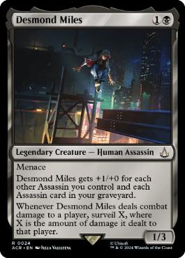 【ENG】【Foil】《デズモンド・マイルズ/Desmond Miles》[ACR]
