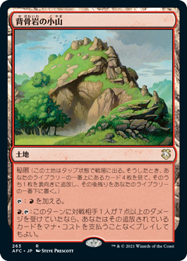 【JPN】《背骨岩の小山/Spinerock Knoll》[AFC]