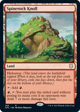 【ENG】《背骨岩の小山/Spinerock Knoll》[AFC]