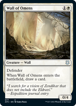 【ENG】《前兆の壁/Wall of Omens》[AFC]