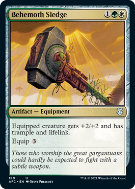 【ENG】《ビヒモスの大鎚/Behemoth Sledge》[AFC]