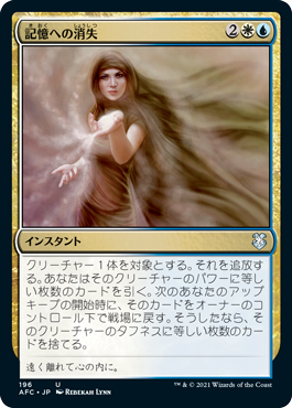 【JPN】《記憶への消失/Vanish into Memory》[AFC]