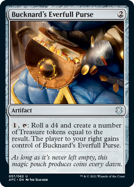 【ENG】《バックナードの裕福な財布/Bucknard's Everfull Purse》[AFC]