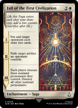 【ENG】【Foil】《第一文明の崩壊/Fall of the First Civilization》[ACR]