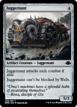 【ENG】《巨大戦車/Juggernaut》[DMR]