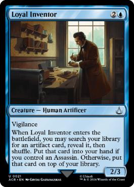 【ENG】《熱心な発明者/Loyal Inventor》[ACR]