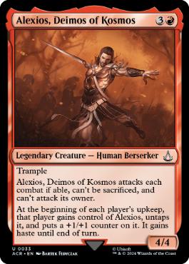 【ENG】《コスモスの門徒、アレクシオス/Alexios, Deimos of Kosmos》[ACR]