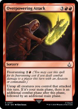 【ENG】【Foil】《オーバーパワー攻撃/Overpowering Attack》[ACR]