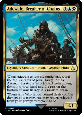 【ENG】【Foil】《鎖を断つ者、アドウェール/Adewale, Breaker of Chains》[ACR]