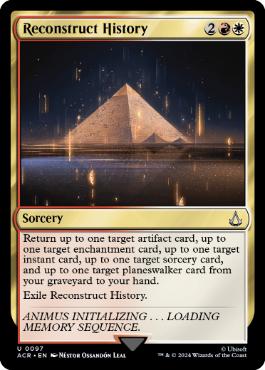【ENG】【Foil】《歴史の再構築/Reconstruct History》[ACR]