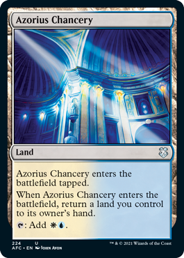 【ENG】《アゾリウスの大法官庁/Azorius Chancery》[AFC]