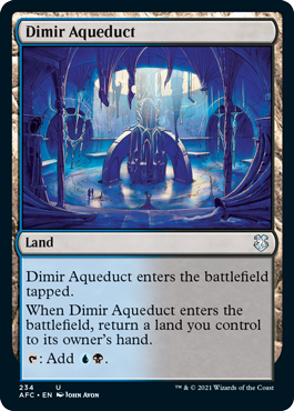 【ENG】《ディミーアの水路/Dimir Aqueduct》[AFC]
