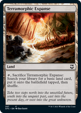 【ENG】《広漠なる変幻地/Terramorphic Expanse》[AFC]
