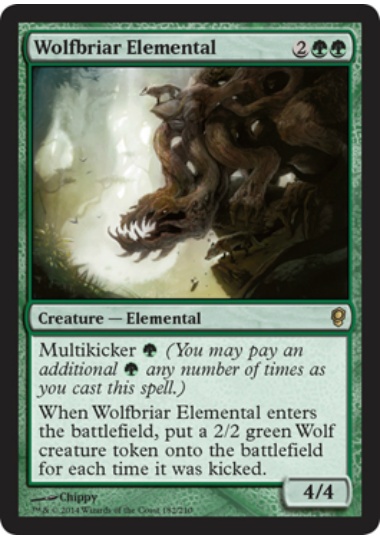 【ENG】《狼茨の精霊/Wolfbriar Elemental》[CNS]