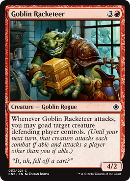 【ENG】【Foil】《強請り屋ゴブリン/Goblin Racketeer》[CN2]
