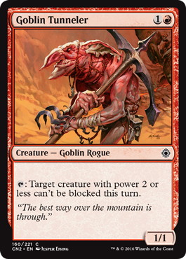 【ENG】【Foil】《ゴブリンのトンネル掘り/Goblin Tunneler》[CN2]