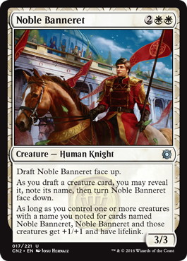 【ENG】《高潔な旗騎士/Noble Banneret》[CN2]