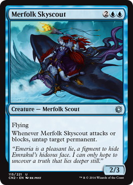 【ENG】《マーフォークの空偵者/Merfolk Skyscout》[CN2]