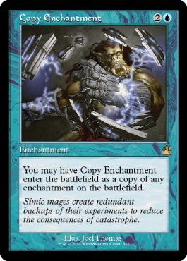 【ENG】■旧枠■《エンチャント複製/Copy Enchantment》[RVR]