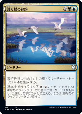 【JPN】《渡り鳥の経路/Migratory Route》[KHC]