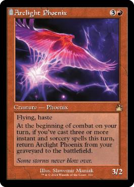 【ENG】【Foil】■旧枠■《弧光のフェニックス/Arclight Phoenix》[RVR]