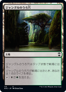 【JPN】《ジャングルのうろ穴/Jungle Hollow》[KHC]
