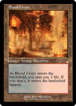 【ENG】■旧枠■《血の墓所/Blood Crypt》[RVR]