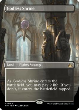 【ENG】■ボーダーレス■《神無き祭殿/Godless Shrine》[RVR]