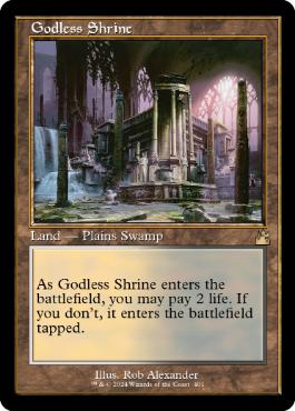 【ENG】■旧枠■《神無き祭殿/Godless Shrine》[RVR]